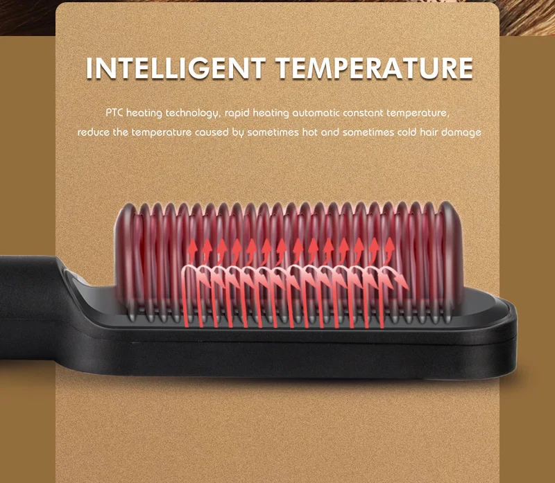 RAF Hair Straightener Brush - Image 2