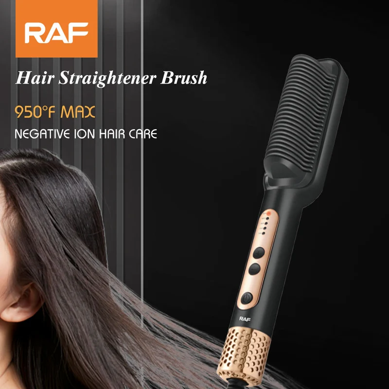 RAF Hair Straightener Brush - Image 4