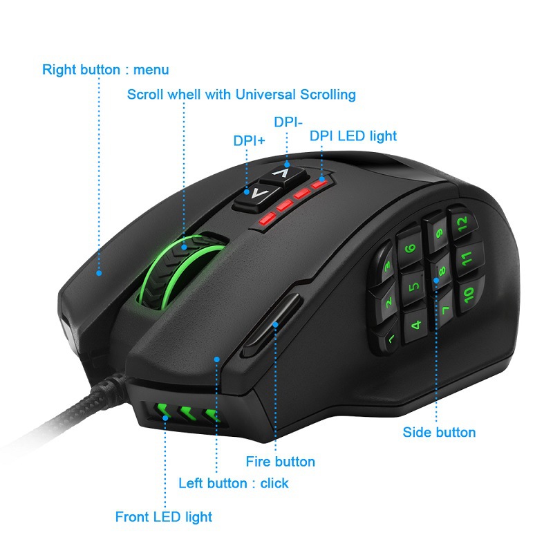 RGB Backlit Gaming Mouse - Image 2