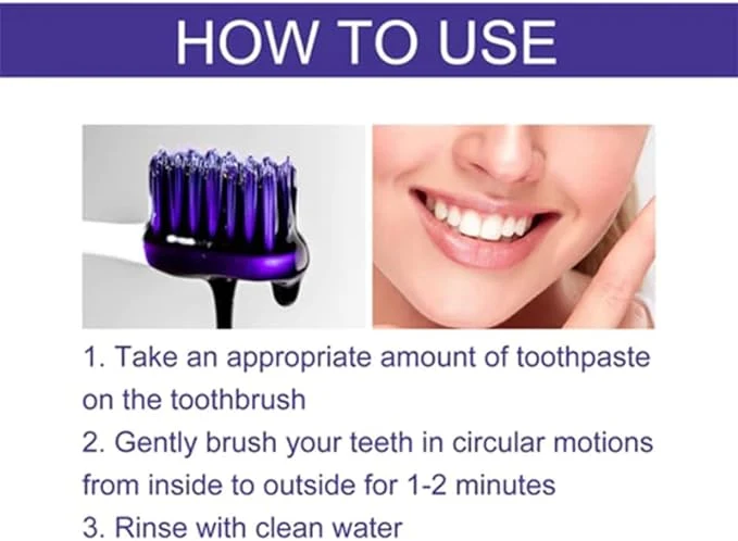 Purple Whitening Toothpaste - Image 4